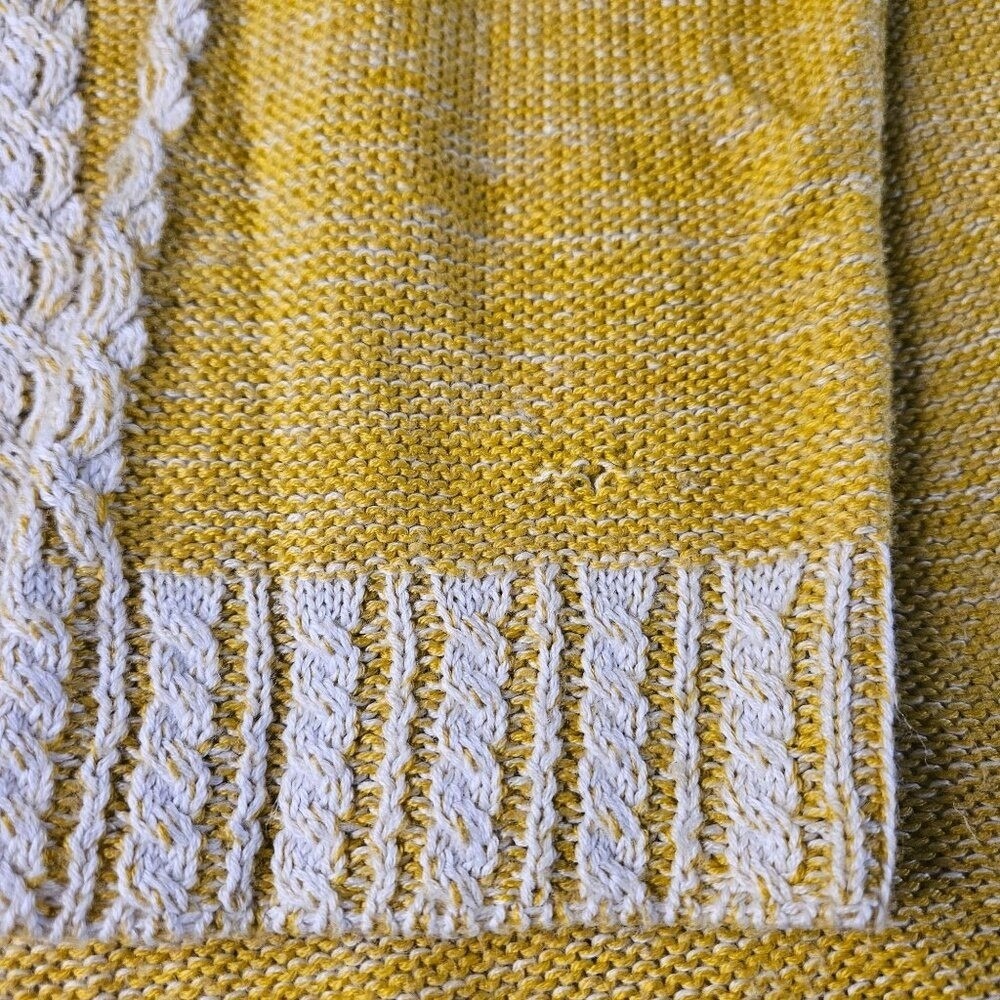 Anthropologie Boho‎ Hooded Wool Sweater Medium - Picture 7 of 10